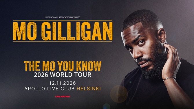 Tapahtumapaikan Mo Gilligan pohjakartta on vain ohjeellinen