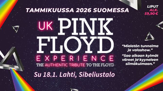 Tapahtumapaikan Uk Pink Floyd Experience pohjakartta on vain ohjeellinen