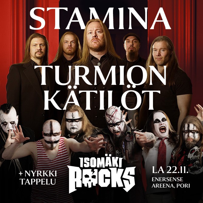 Tapahtumapaikan Isomäki Rocks pohjakartta on vain ohjeellinen