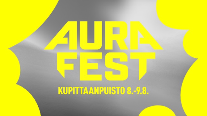 Tapahtumapaikan Aura Festival pohjakartta on vain ohjeellinen