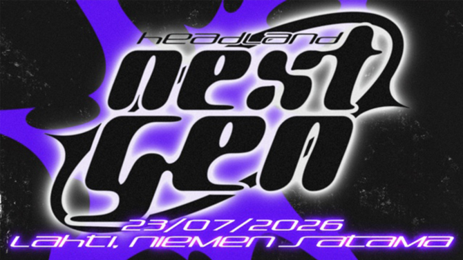 Tapahtumapaikan Headland NEXT GEN pohjakartta on vain ohjeellinen