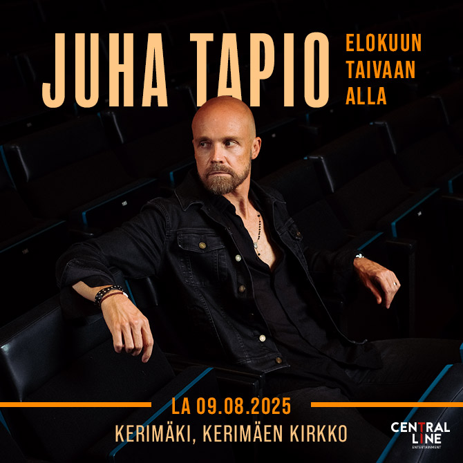 Venue seating chart for Juha Tapio for reference only
