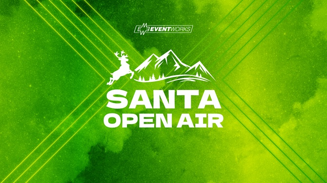 Venue seating chart for Santa Open Air for reference only