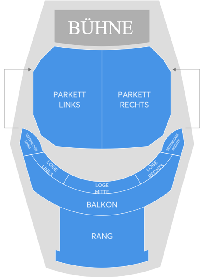 Saalplan - Lichtburg Essen