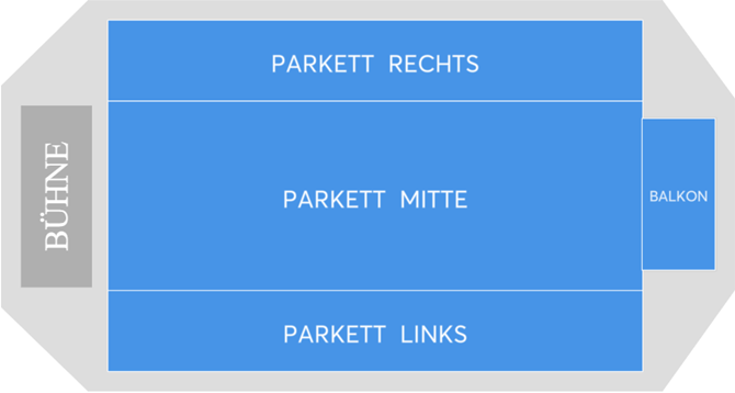 Saalplan für Sven Bensmann nur zu Ansichtszwecken