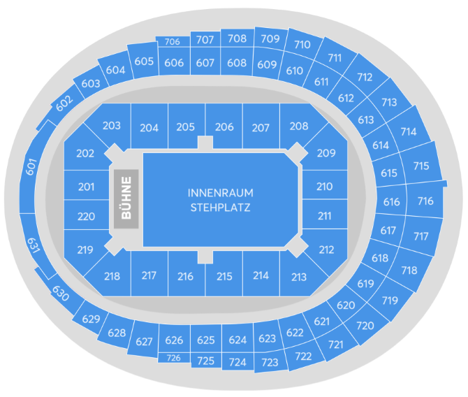 Aymen & Amo - AYMO Arena Tour 2026 Seating Plan at Lanxess Arena