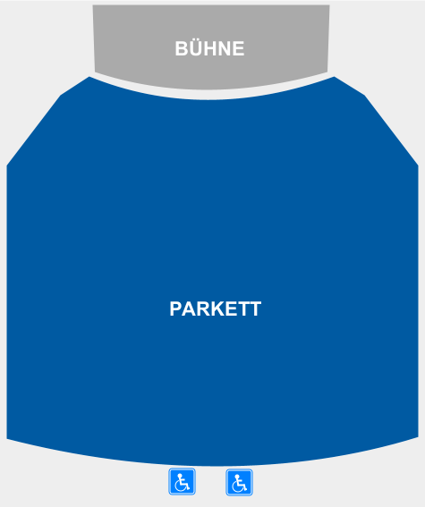 Saalplan für Zauber Der Travestie nur zu Ansichtszwecken