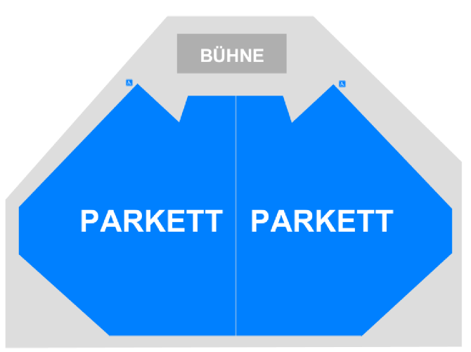 Plan de salle - Ku'Ko, Saal Bayern