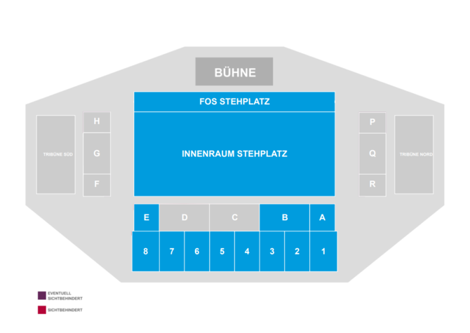 Saalplan - SparkassenPark