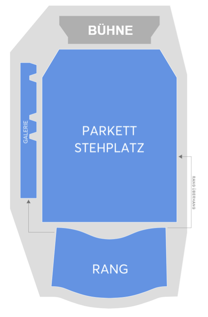 Saalplan - Haus Auensee