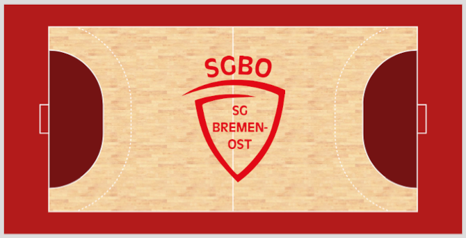 Saalplan Bezirkssportanlage Hemelingen, Bremen