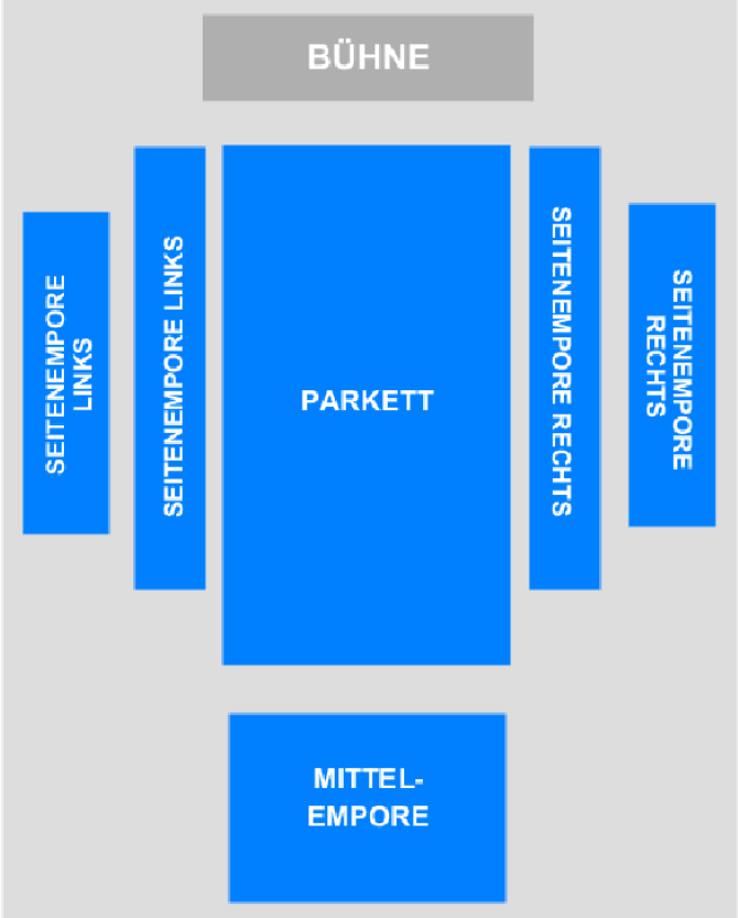 Saalplan für DIKKA nur zu Ansichtszwecken