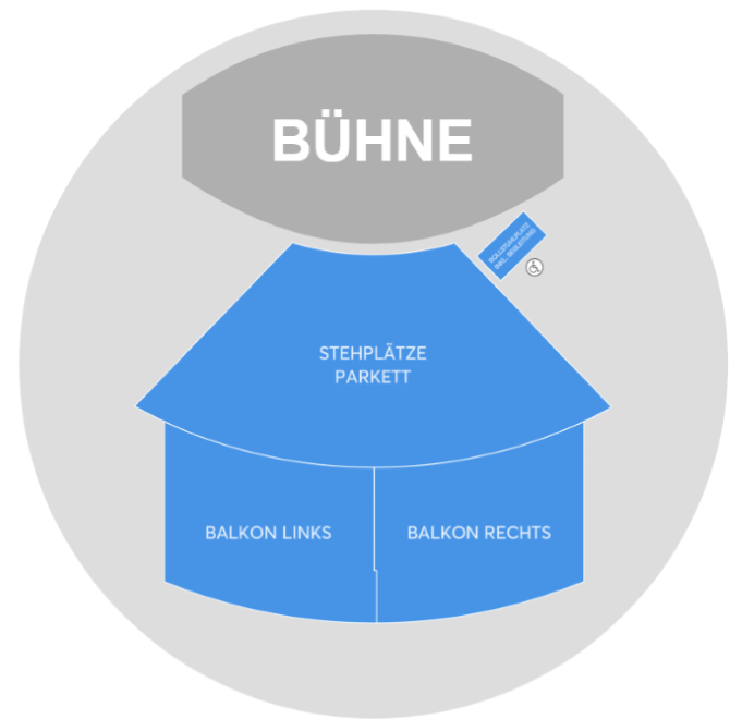 Plan de salle - myticket Jahrhunderthalle
