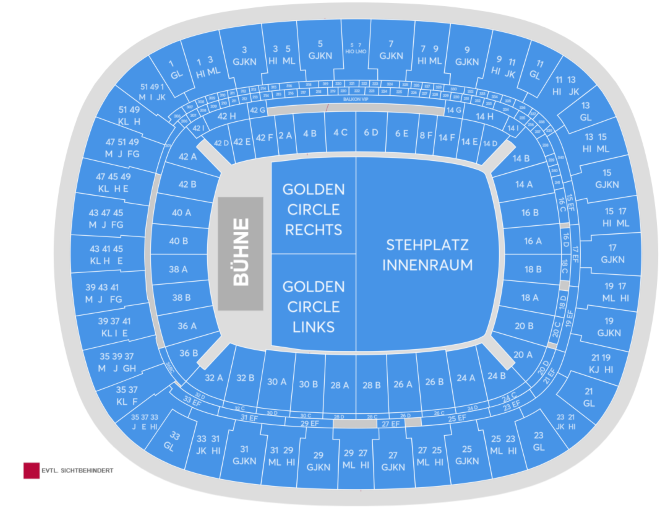 Seat map