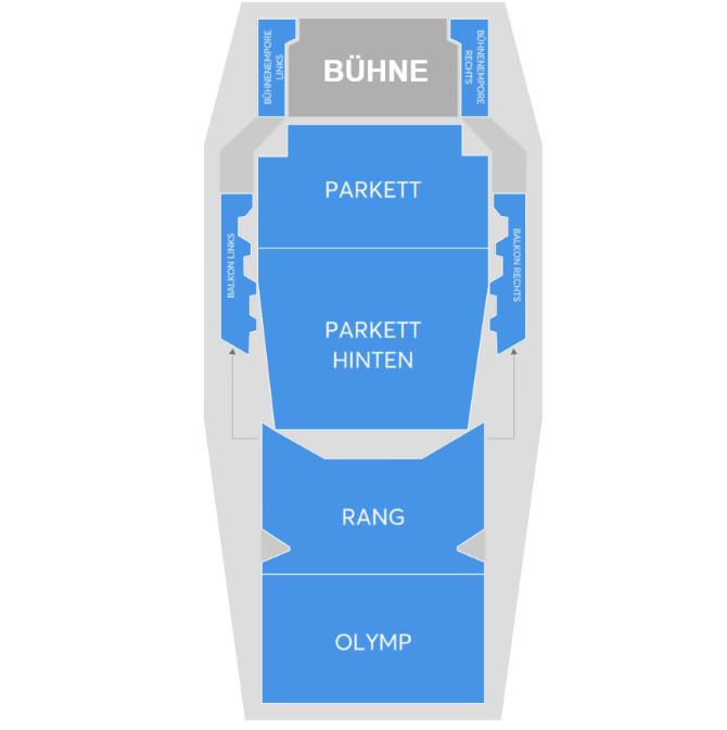 Plan de salle - Alte Oper (Grosser Saal)