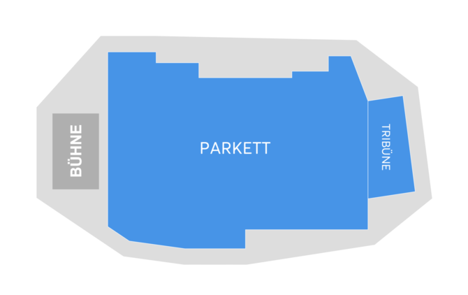 Saalplan für Paula Lambert nur zu Ansichtszwecken