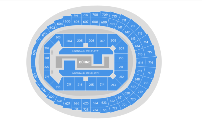 TWICE [THIS IS FOR] WORLD TOUR IN COLOGNE Seating Plan at Lanxess Arena