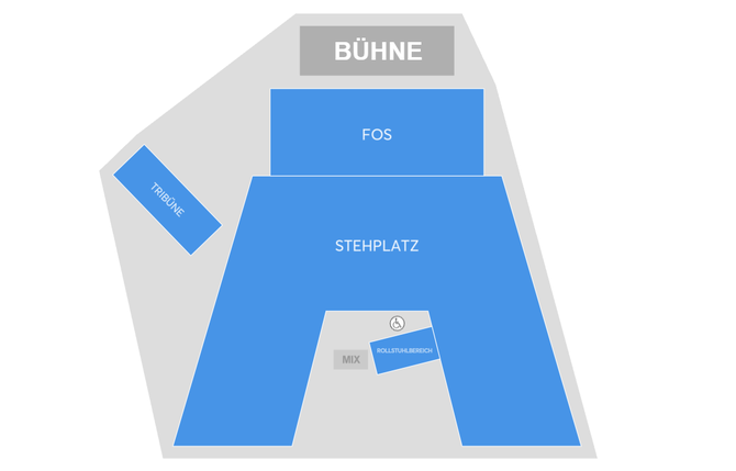 TBA seating chart for Bryan Adams in Dresden