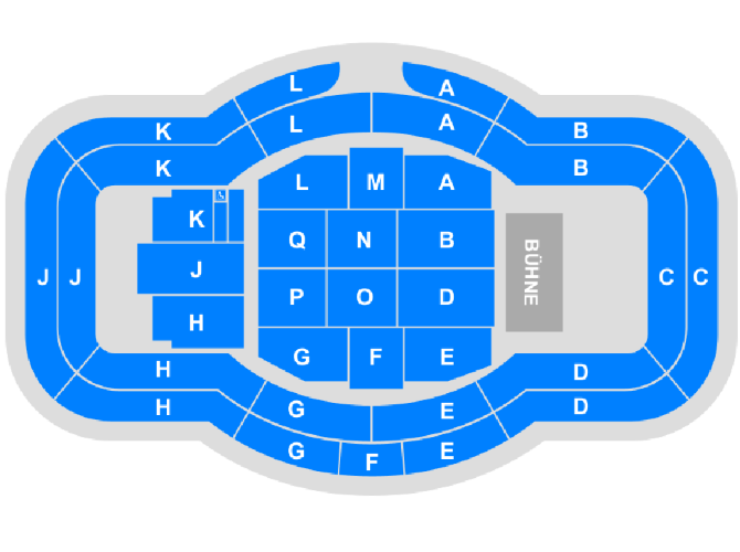 Saalplan Festhalle