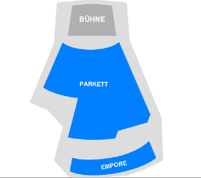 Plan de salle - Edwin Scharff Haus