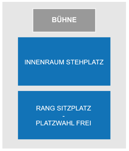 Saalplan - Tempodrom