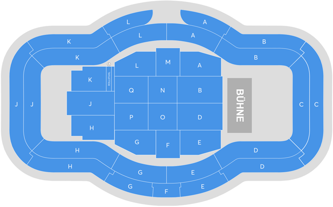 Saalplan - Festhalle