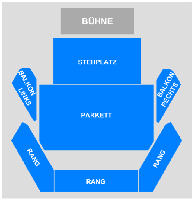Saalplan für DIKKA nur zu Ansichtszwecken