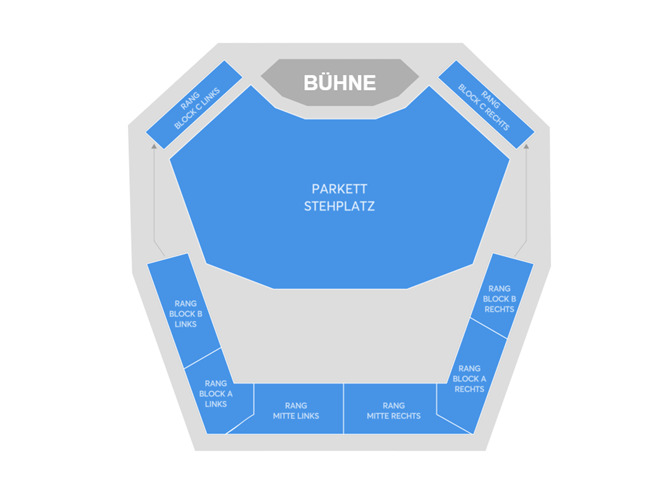 Saalplan für DIKKA nur zu Ansichtszwecken