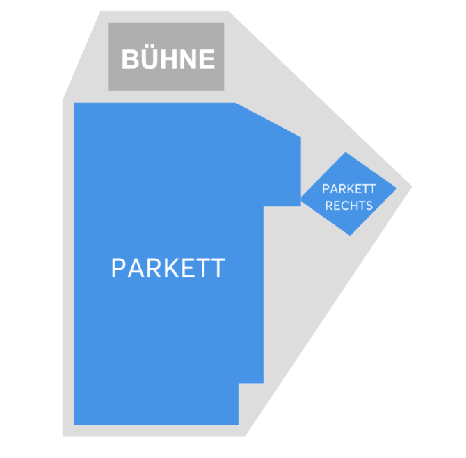 Saalplan für Paula Lambert nur zu Ansichtszwecken