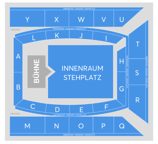 Saalplan - Max-Schmeling-Halle