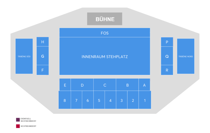 Saalplan - SparkassenPark