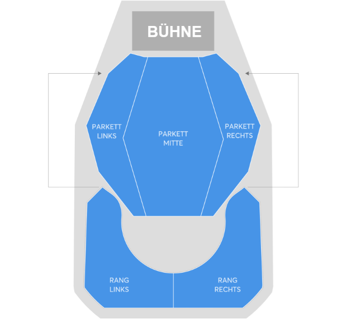 Saalplan Friedrich-Ebert-Halle