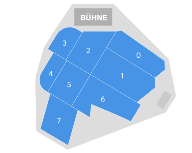 Saalplan - Schloss Salem