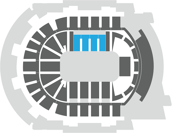 Saalplan - Uber Arena