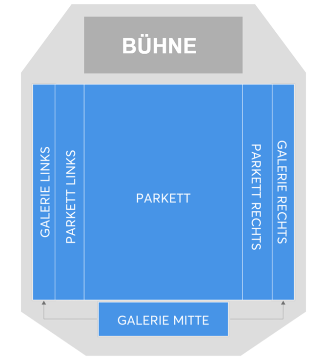 Saalplan - Frankfurter Hof