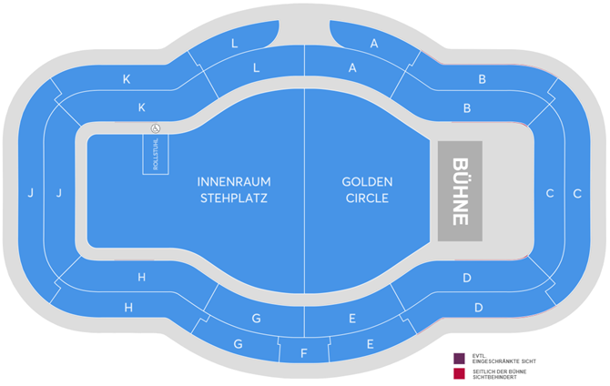 Saalplan - Festhalle