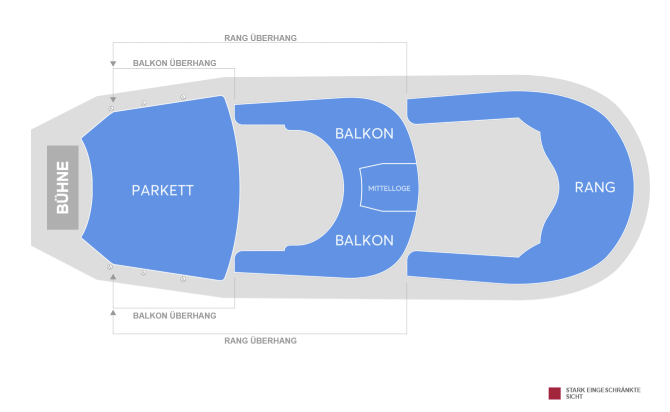 Plan de salle - Admiralspalast