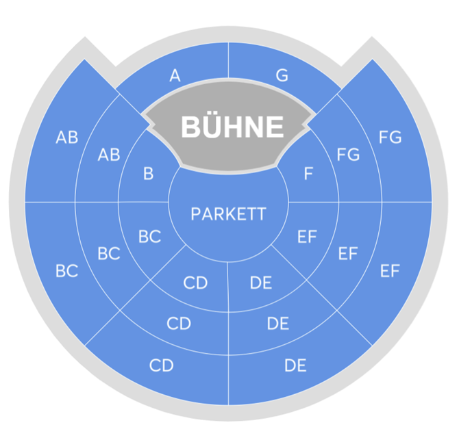 Saalplan - Tonhalle