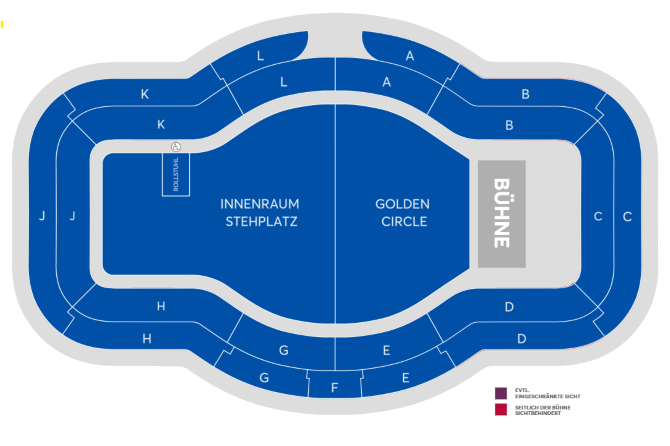 Saalplan - Festhalle