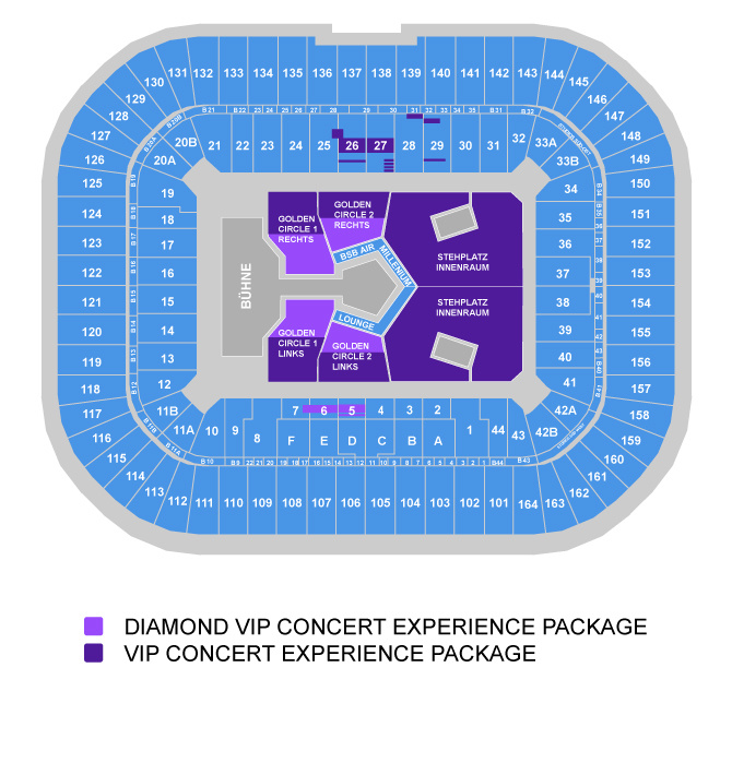 Saalplan - MERKUR SPIEL-ARENA