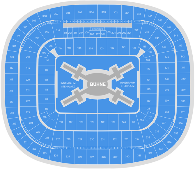 Saalplan - Allianz Arena
