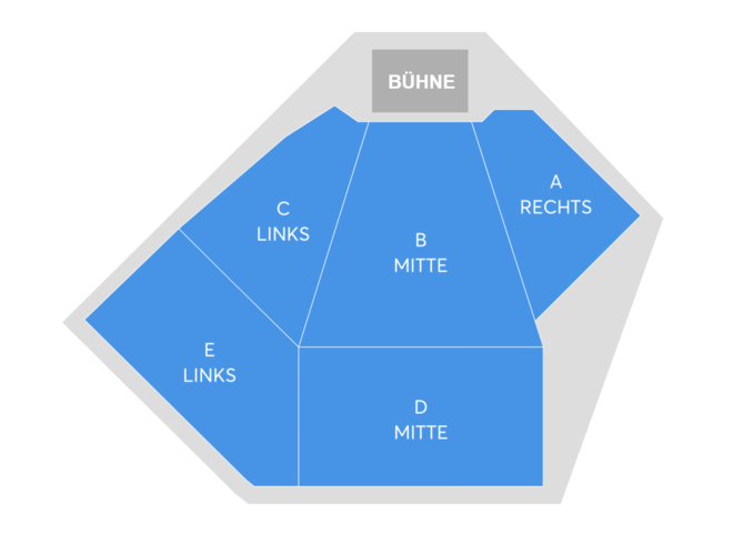 Saalplan für Paula Lambert nur zu Ansichtszwecken