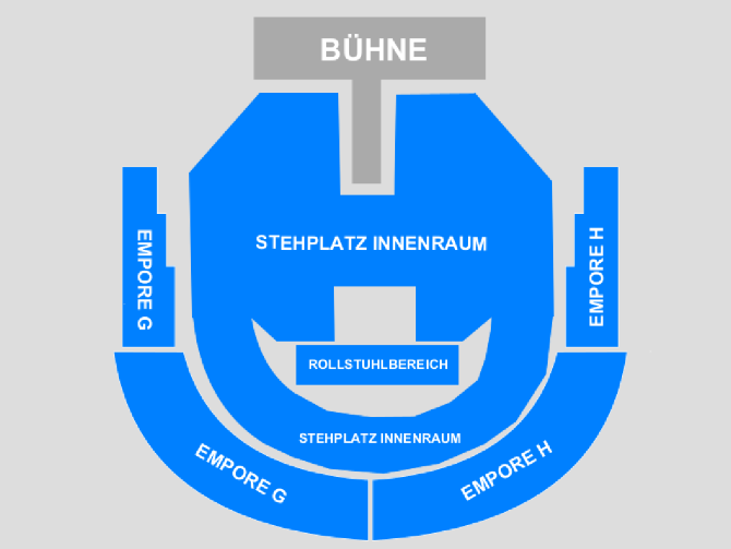 Saalplan für DIKKA nur zu Ansichtszwecken
