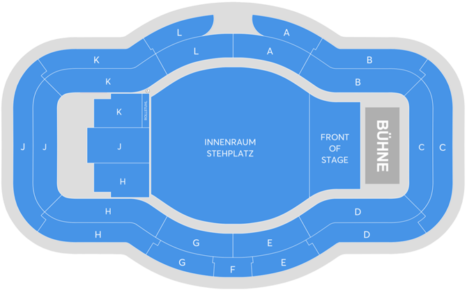Saalplan - Festhalle