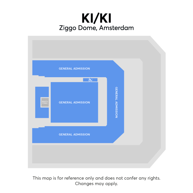 Plan de salle - Ziggo Dome