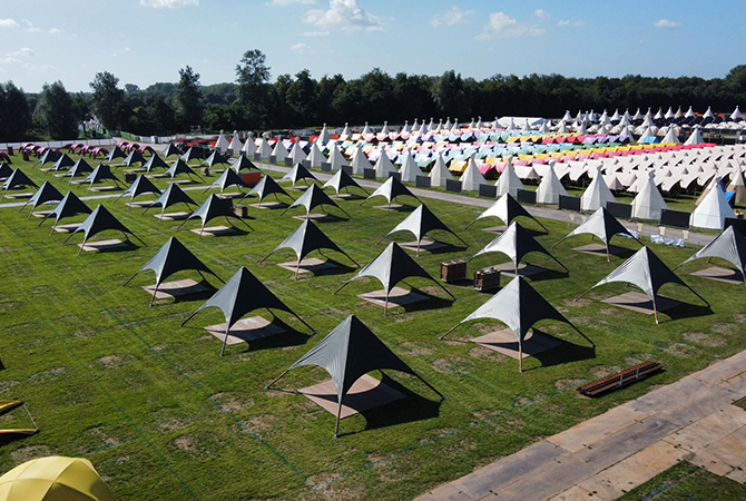 Zaalplan - Groene Heuvels