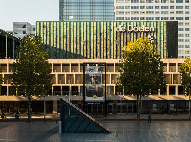 Zaalplan - de Doelen