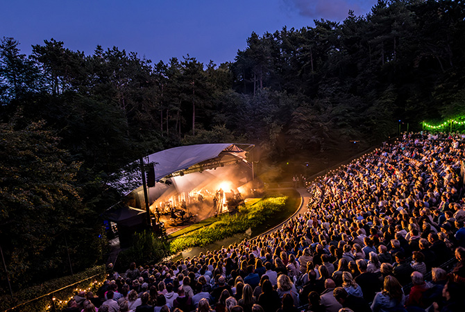 Plan de salle - Caprera Openluchttheater