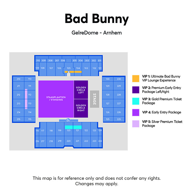 Zaalplan - Gelredome