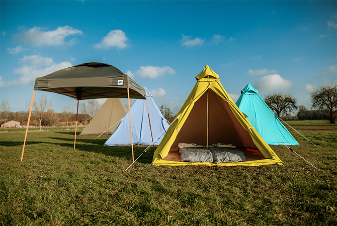 Zaalplan - Groene Heuvels